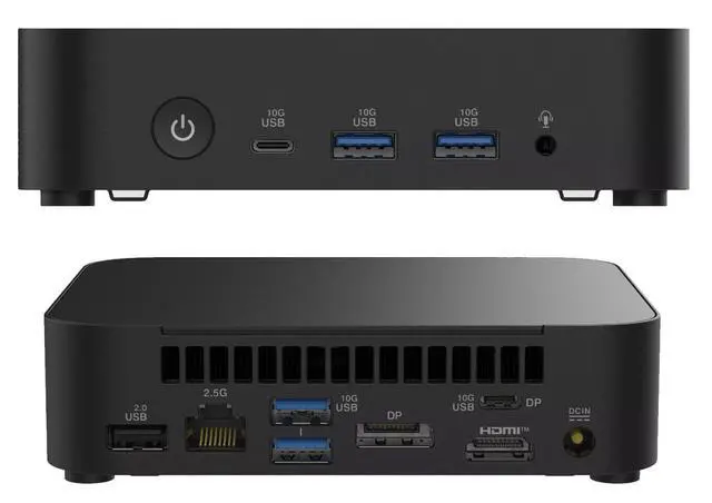 Alt view image 5 of 5 - ASUS NUC 14 Essential Kit Intel Processor N150 3.6GHz NO RAM NO HDD NO OS