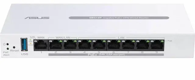 Main image of ASUS ExpertWiFi (EBG19P) Gigabit PoE+ VPN Wired Router