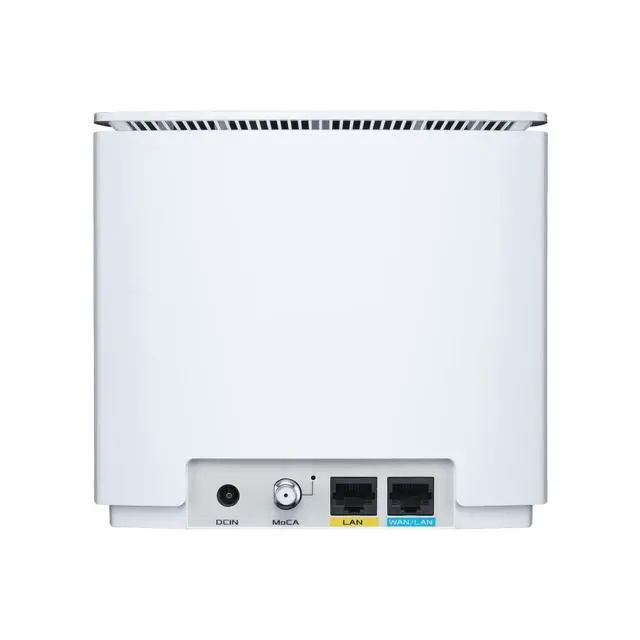 Alt view image 3 of 5 - ASUS ZenWiFi AX Hybrid(XC5) - AX3000 WiFi 6 - 2-Pack - White