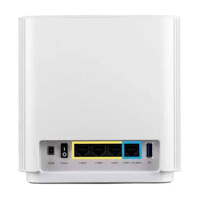 Alt view image 4 of 5 - ASUS ZenWiFi Whole-Home Tri-band Mesh WiFi 6E System (ET8 3PK)