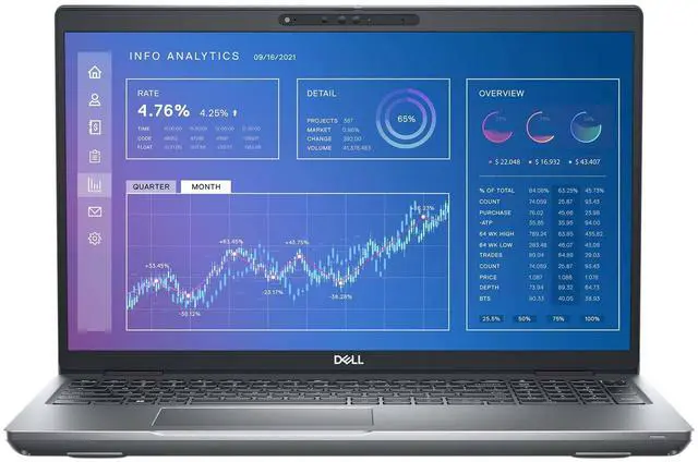 Main image of Dell Precision 3571 Laptop | 15.6" FHD | i5-12600H | 32GB | 512GB | W11P