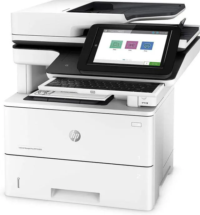 Alt view image 7 of 7 - HP LaserJet Managed Flow MFP E52645c Monochrome Printer