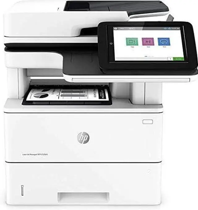 Alt view image 6 of 6 - HP LaserJet Managed MFP E52645dn Monochrome Printer