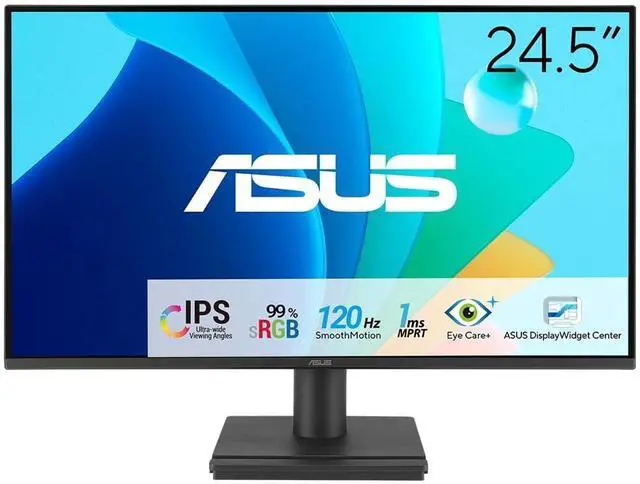 Alt view image 6 of 6 - ASUS VA259HGA 24.5" FHD IPS 120Hz - Adaptive-Sync and Eye Care Technology