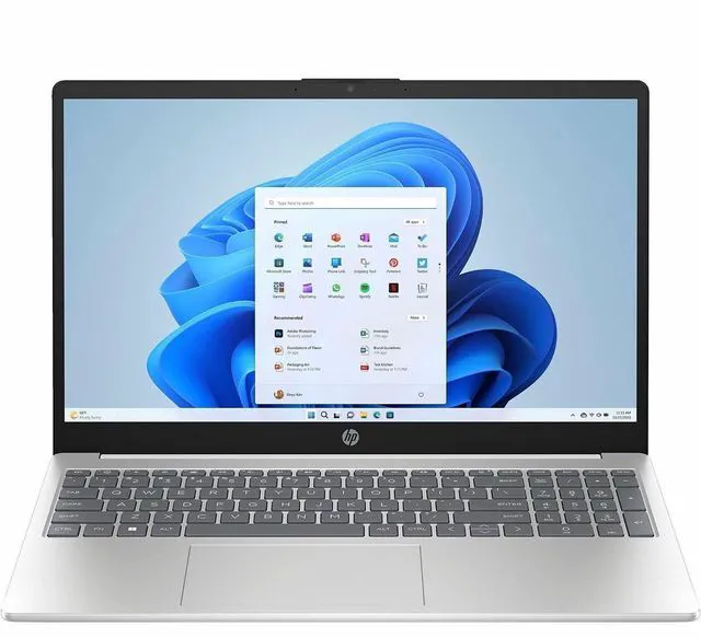 Alt view image 6 of 6 - HP 15-FC00 Laptop - 15.6" HD Touch - AMD Ryzen 3 - 8GB - 256GB - Win 11 H