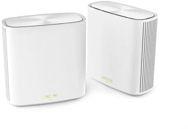 Alt view image 5 of 5 - ASUS ZenWiFi Whole-Home Dual-Band Mesh WiFi 6 System XD6 White - 2 Pack