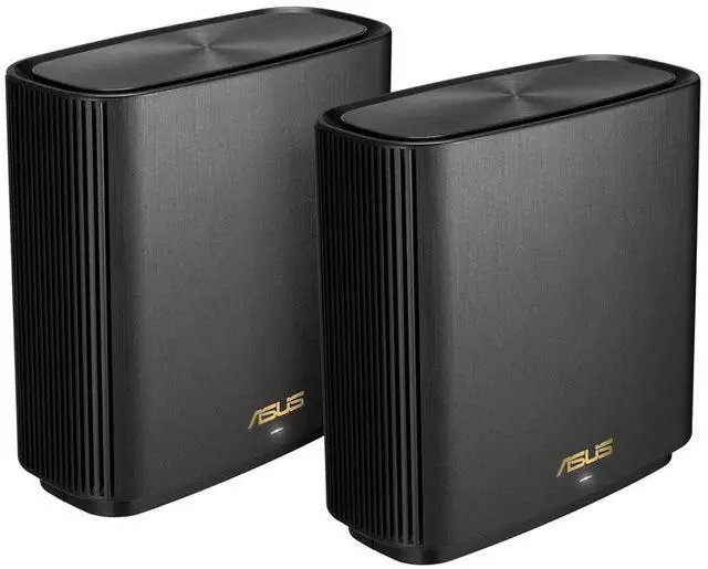 Alt view image 7 of 7 - ASUS ZenWiFi - AX7800 WiFi 6 AiMesh Home Wireless System - Black (2-Pack)