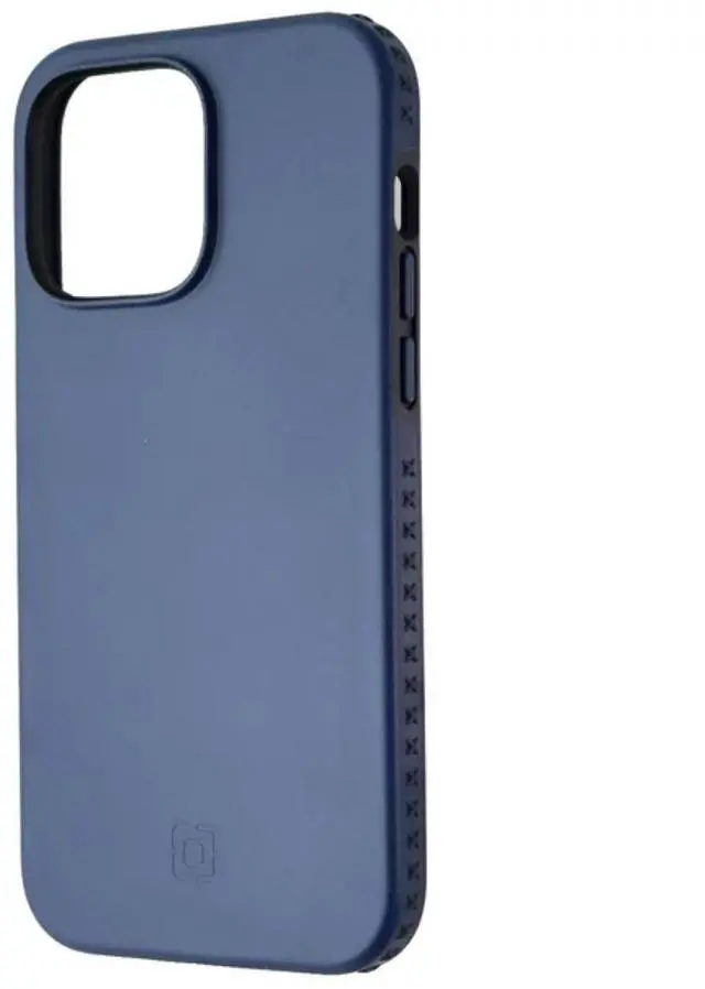 Alt view image 8 of 8 - Incipio Grip Series Case for Apple iPhone 14 Pro - Midnight Navy/Inkwell Blue