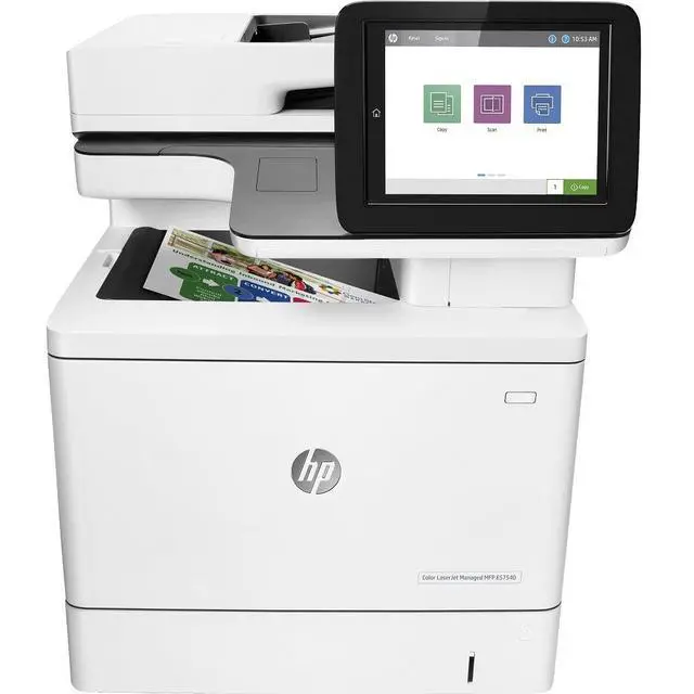 Alt view image 6 of 6 - HP Color LaserJet Managed E57540dn Laser Printer
