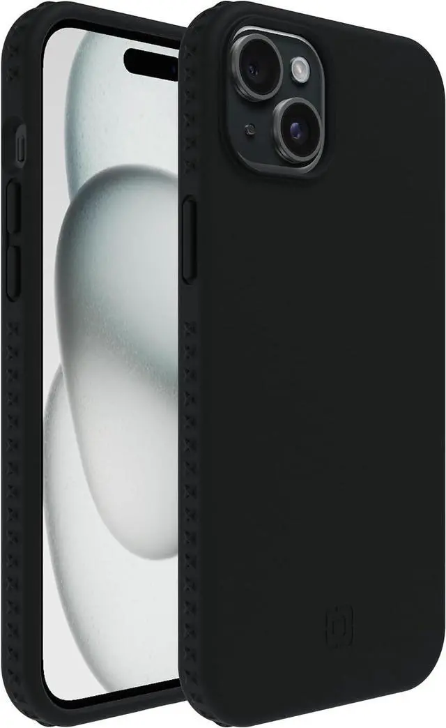Alt view image 5 of 6 - Incipio Grip Series Case for MagSafe for iPhone 14 Plus - Black (IPH-2014-BLK)