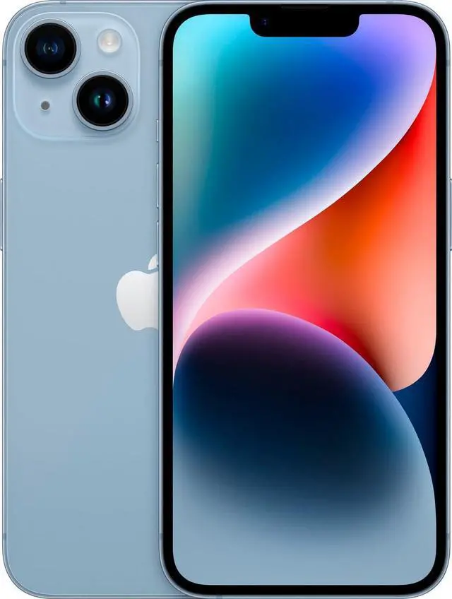 Main image of Apple iPhone 14, 256GB, Blue for Verizon