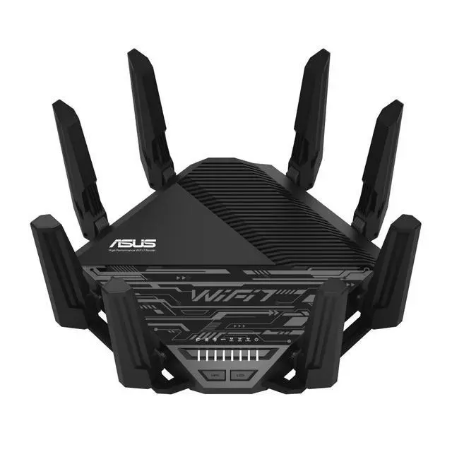 Alt view image 4 of 5 - ASUS RT-BE96U BE19000 802.11BE TriBand Performance WiFi 7 Extendable Router