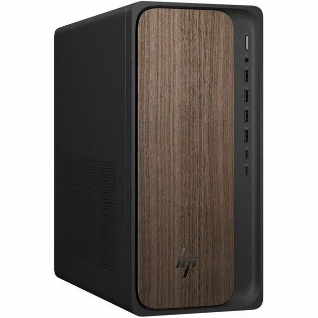 Alt view image 6 of 6 - HP OmniDesk Desktop, Intel Ultra 5 225, 16GB, 1TB, W11, Brown, M03-0155t