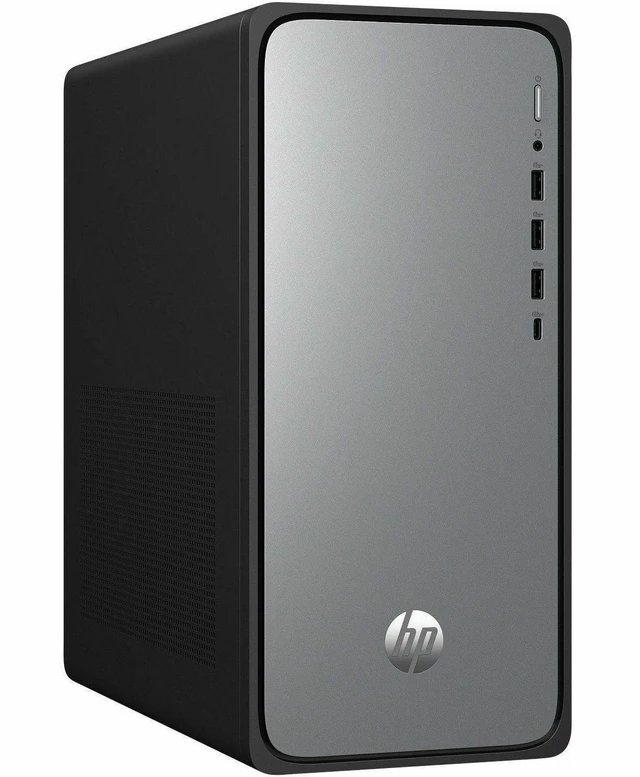 Alt view image 6 of 6 - HP OmniDesk Desktop PC, Intel i7-14700, 16GB, 2TB, W11H, Silver, M02-0075t