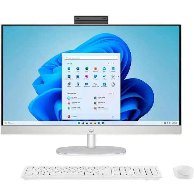 Alt view image 6 of 6 - HP 27-cr 27" FHD All-In-One Desktop, i5-1334U, 8GB, 256GB, Windows 11