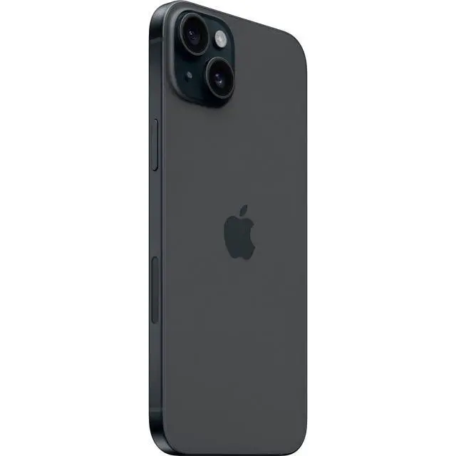 Alt view image 2 of 5 - Apple iPhone 15 Plus, 256GB, Black - Locked to Verizon - MTXX3LL/A