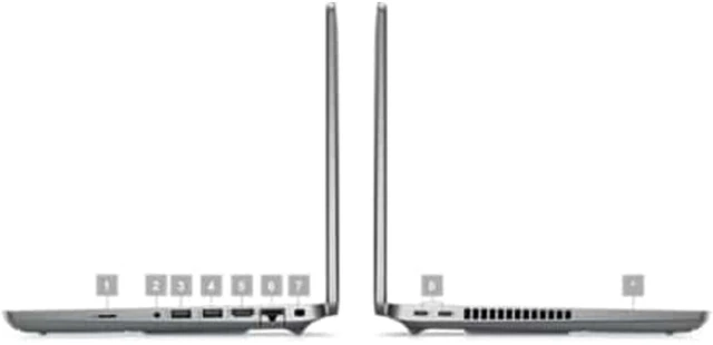 Alt view image 5 of 6 - Dell Precision 3470 Laptop | 14" FHD | Intel i5-1250P | 16GB | 256GB | W 11