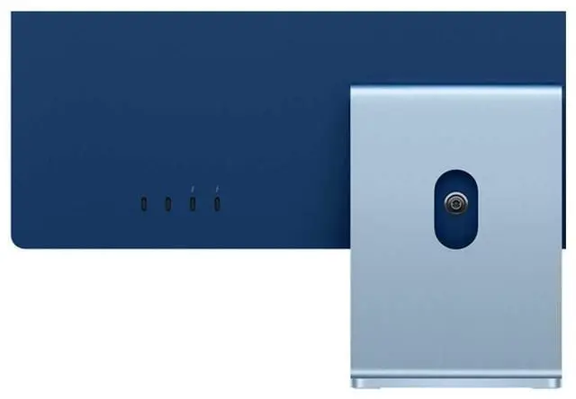 Alt view image 6 of 6 - Apple 2021 iMac | M1 Chip | 8-core CPU | 24-inch | 8GB | 256GB | Blue