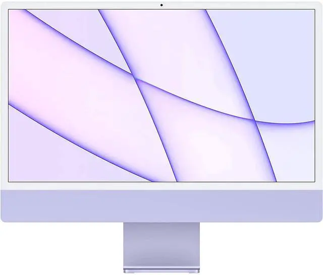 Main image of Apple 2021 iMac | M1 Chip | 8-core CPU | 24-inch | 8GB | 256GB | Purple