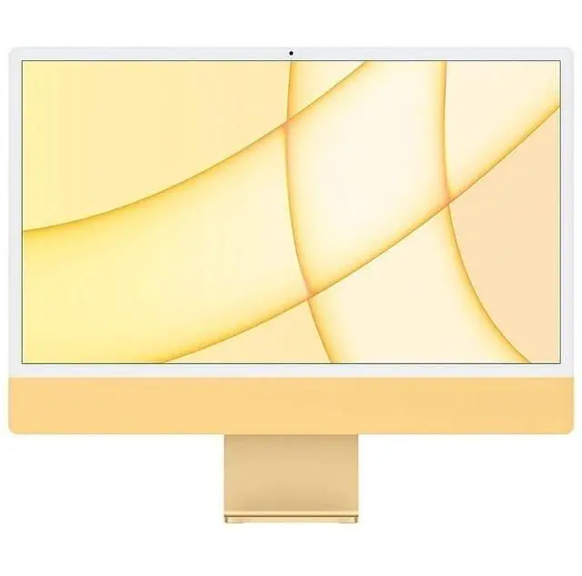 Main image of Apple 2021 iMac | 24" 4.5K | M1 Chip | 8-core CPU | 8GB | 256GB | Yellow