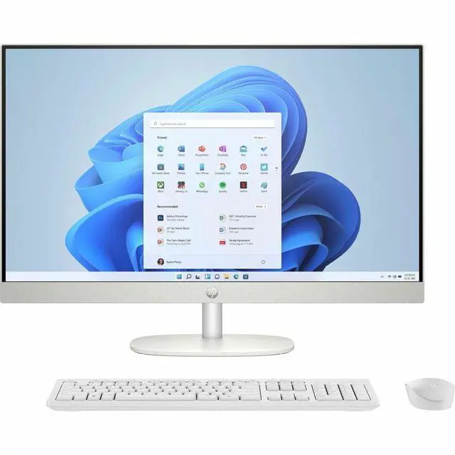 Alt view image 6 of 6 - HP All-in-One PC | 27" FHD Touch | AMD Ryzen 5 7520U | 8GB | 512GB | Win 11
