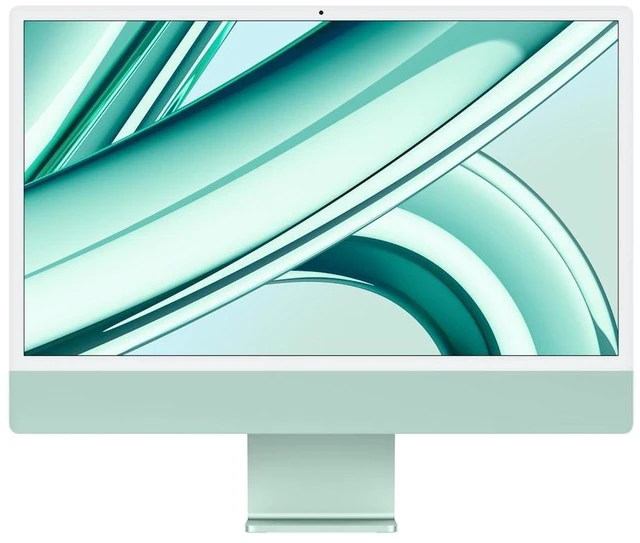 Main image of Apple 2023 iMac | 24" 4.5K | M3 Chip | 8-core CPU | 8GB | 512GB | Green