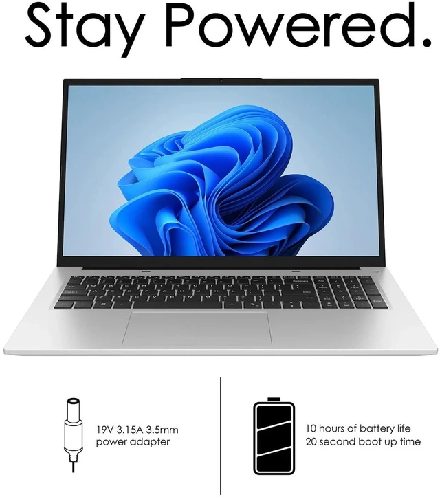 Alt view image 5 of 5 - Gateway GWNR5L1746-SL 17.3 FHD Laptop AMD Ryzen 5 5500U 2.1GHz 8GB 256GB Win11H