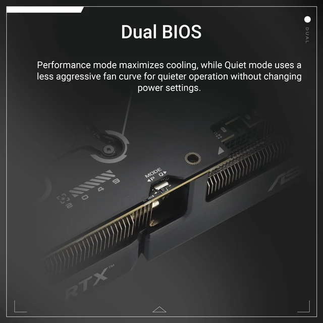 Alt view image 5 of 5 - ASUS Dual GeForce RTX 5070 | 12GB GDDR7 | OC Edition | DUAL-RTX5070-O12G