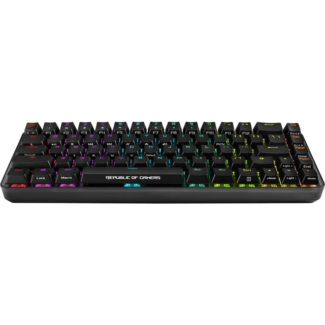 Alt view image 2 of 5 - ASUS M601 ROG Falchion Wireless 65% Mechanical Keyboard Cherry MX Red