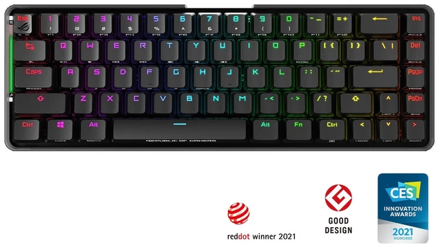 Main image of ASUS M601 ROG Falchion Wireless 65% Mechanical Keyboard Cherry MX Red