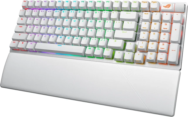 Alt view image 3 of 4 - ASUS ROG Strix Scope II 96 Wireless Gaming Keyboard, Tri-Mode Connect White