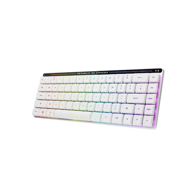 Alt view image 2 of 5 - ASUS ROG Falchion RX Low Profile 65% wireless gaming keyboard