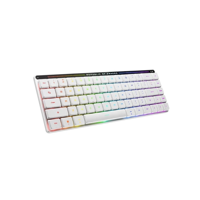Alt view image 5 of 5 - ASUS ROG Falchion RX Low Profile 65% wireless gaming keyboard