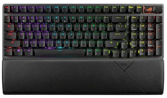 Main image of ASUS ROG Strix Scope II 96 Wireless Gaming Keyboard, Tri-Mode Connection