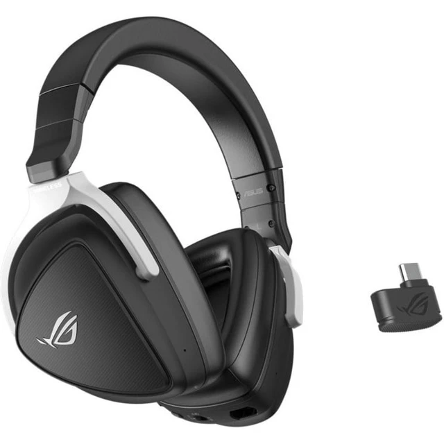 Alt view image 3 of 5 - ASUS ROG Delta S Wireless: Ultimate Multi-Platform Wireless Gaming Headset
