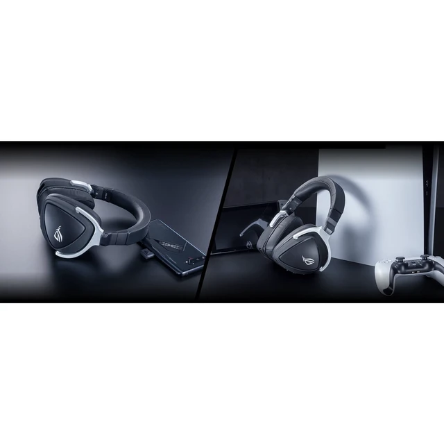 Alt view image 5 of 5 - ASUS ROG Delta S Wireless: Ultimate Multi-Platform Wireless Gaming Headset