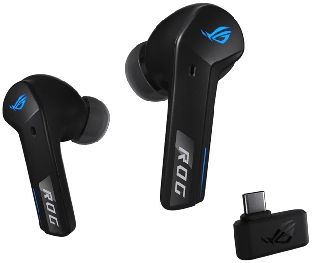 Alt view image 2 of 5 - ASUS ROG Cetra True Wireless SpeedNova Gaming Earbuds Dual-Mode, Black