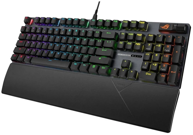Alt view image 2 of 5 - ASUS ROG Strix Scope II Keyboard, ROG RX Red Linear Optical switches