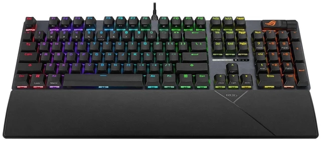 Alt view image 4 of 5 - ASUS ROG Strix Scope II Keyboard, ROG RX Red Linear Optical switches