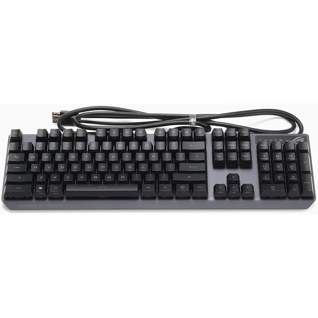 Alt view image 2 of 6 - ASUS ROG Strix Scope RX Mechanical Gaming Keyboard - RX Red Switches - IP57