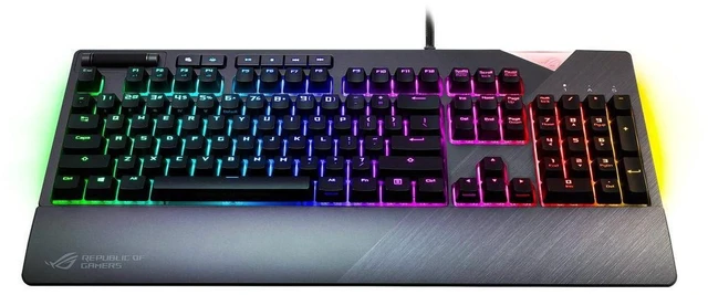 Alt view image 4 of 5 - ASUS ROG Strix Flare Mechanical Gaming Keyboard - Cherry MX Silver Switches