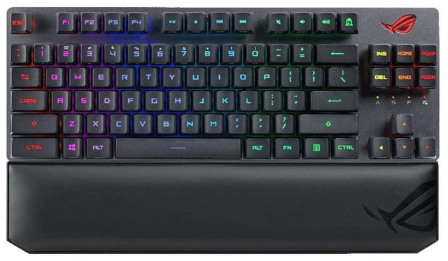 Main image of ASUS ROG Strix Scope RX TKL Wireless Deluxe Gaming Keyboard -Blue Switches