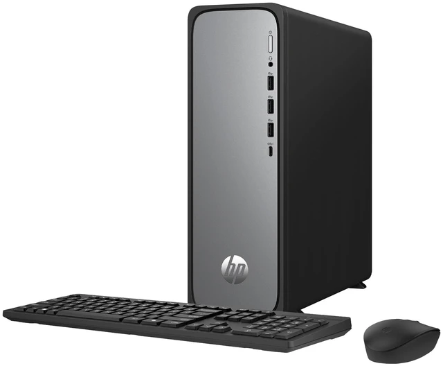 Alt view image 7 of 7 - HP OmniDesk Slim S03-0010 Desktop PC Intel 300 8GB 256GB Win11H