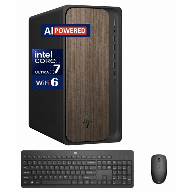 Alt view image 6 of 6 - HP OmniDesk Desktop, Intel Ultra 7 265, 16GB, 1TB, Windows 11 - M03-0029