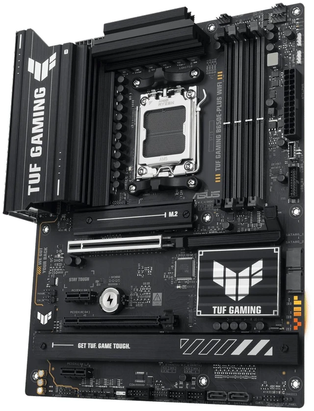 Alt view image 3 of 5 - ASUS TUF Gaming B650-E WIFI AM5 Motherboard (DDR5 / PCIe 5.0 / WiFi 6E)
