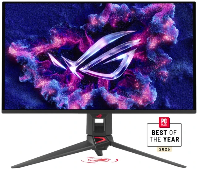 Main image of ASUS ROG Swift PG27UCDM QD-OLED 4K Gaming Monitor- 90W USB-C, KVM, HDMI 2.1