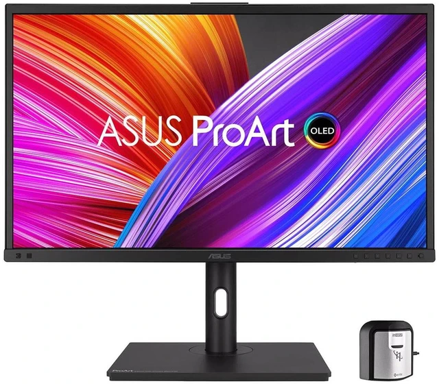 Main image of ASUS ProArt PA27DCE-K 27" 4K UHD Professional OLED Monitor + i1 Display Pro