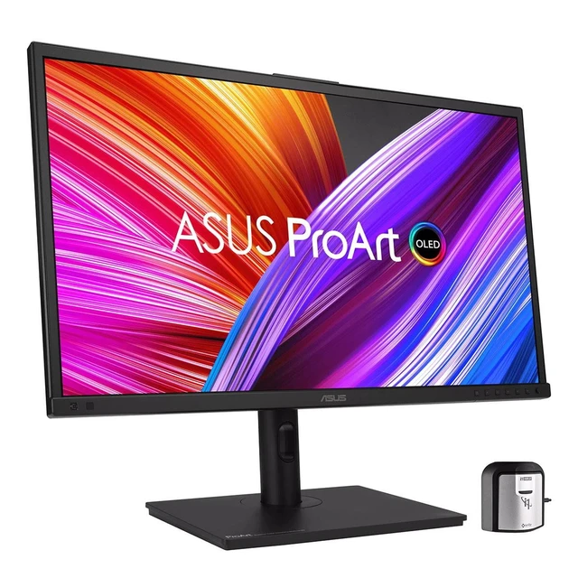 Alt view image 3 of 5 - ASUS ProArt PA27DCE-K 27" 4K UHD Professional OLED Monitor + i1 Display Pro