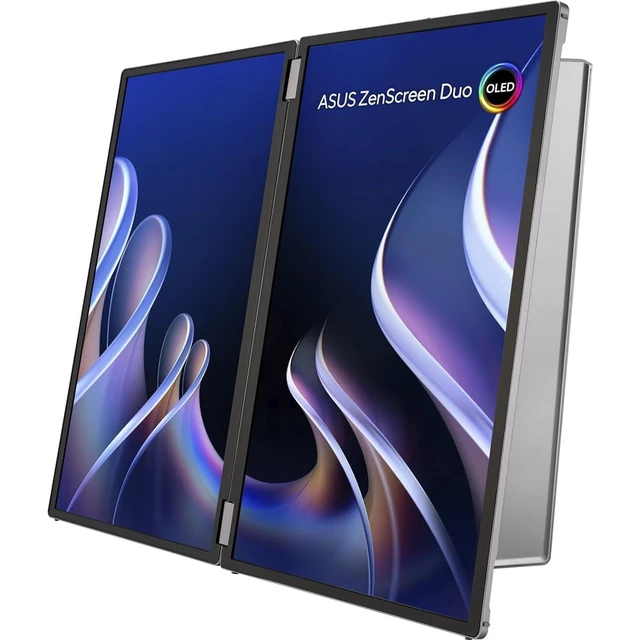 Alt view image 3 of 5 - ASUS ZenScreen Duo MQ149CD 14" Dual OLED Foldable Portable Monitor