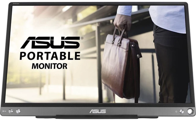 Main image of ASUS ZenScreen MB16ACE 15.6" Portable Monitor FHD 1080p IPS USB-C - Gray